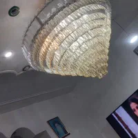 سلام لوستر یک متر نونو کریستال درجه یک|لوستر و چراغ آویز|اهواز, پردیس|دیوار