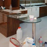 میز شیشه ای|میز و صندلی غذاخوری|مشهد, ایثارگران|دیوار