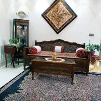 تخت سنتی s....۱۲۰|مبلمان خانگی و میز عسلی|اصفهان, باغ فردوس|دیوار