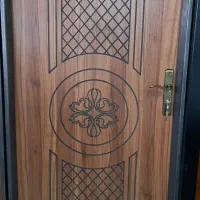 درب اتاقی چوبی با چهارچوب از دم قسط (بدون پول پیش)