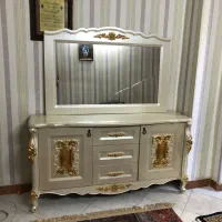 آینه کنسول و مبل نیم ست