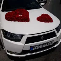 تزئینات ماشین عروس و جایگاه عروس و داماد|خدمات پذیرایی، مراسم|گرگان, |دیوار