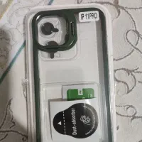 قاب گوشی آیفون 11 پرو رنگ سبز به همراه لنز دوربین