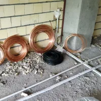 نصب و خدمات تخصصی کولر (اسپیلت) مطمئن و سریع|خدمات پیشه و مهارت|رشت, جانبازان|دیوار