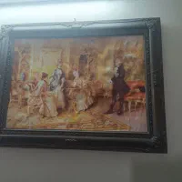 سه عدد تابلو هنری در حد نو