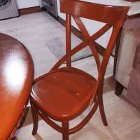 میز غذا خوری چوب راش|میز و صندلی غذاخوری|ساری, |دیوار