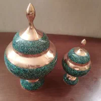 2عدد شکلات خوری دکوری طرح فیروزه کاری
