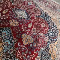 فرش ۱۲ متری باستان یزد لاکی شکوفه کائنات شعبانیه۱|فرش|بیرجند, |دیوار