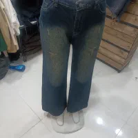 شلوار زنانه بگ نیم بگ واید رنگ بندی کامل قیمت 1350