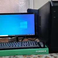 کامپیوتر h81 با مانیتور LED19و هاردssd