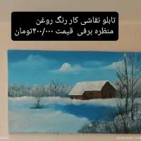 تعدادی تابلو نقاشی کار رنگ روغن|تابلو، نقاشی، عکس|تهران, تولید دارو|دیوار