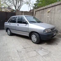 پراید بدون رنگ شاسی سالم بدنه درحد