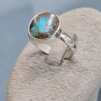 انگشتر فیروزه مینیمال|جواهرات|نیشابور, فردوس شمالی|دیوار