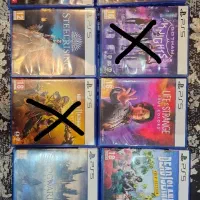 فروش تعدادی بازی PS5 و PS4