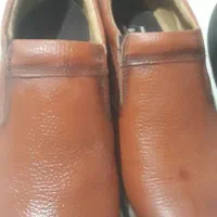 کفش چرم نو
