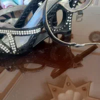 صندل مشکی نگین دار دخترانه|کیف، کفش، کمربند|کرج, حصارک بالا|دیوار