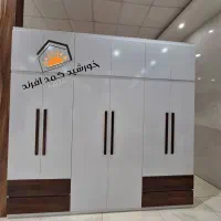 کمد دیواری باکسی.کمددیواری ۲ رنگ تحویل فوری