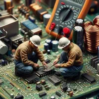 الکترونیک جامع و عیب‌یابی برد استخدام