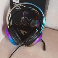 هدفون گیمینگ اونیکاما X25 RGB کاملا سالم.