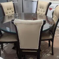 میز نهارخوری وپنج عددصندلی