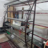 قفسه ها ام دی اف و اهنی|کتابخانه، شلف، قفسه‌های دیواری|دورود, |دیوار