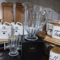 سه دست پارچ و لیوان جهیزیه