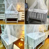 گهواره سنتی نوزادمدل ngتخت کنارمادرمدل ng