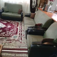 مبل ۷ نفره مقاوم با چوبهای تمام نراد روس|مبلمان خانگی و میز عسلی|آستانه اشرفیه, |دیوار