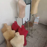 مانکن زنانه مخمل نیم تنه