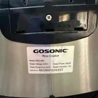 پلوپز گوسونیک مدل GRC682 ظرفیت ۱.۸ لیتر ضد زنگ|اجاق گاز و لوازم برقی پختوپز|آمل, |دیوار