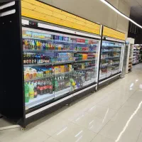 یخچال و فریزر فروشگاهی / جزیره / پرده هوا