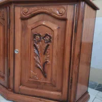 کمد و کنسول قدیمی|بوفه، ویترین، کنسول|قم, چهل درخت|دیوار