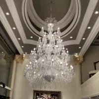 لوستر بزرگ باکارات چهار طبقه