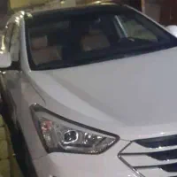 سانتافه سفیدصدفی ۲۰۱۵ نیم فول خلیج/ در شهر باغملک|خودرو سواری و وانت|اهواز, سپیدار|دیوار