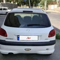 پژو ۲۰۶ تیپ ۵ مدل ۱۳۹۵ سفید
