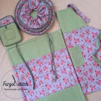 سرویس اشپزخانه دمکنی دستگیره|سفره، حوله، دستمال آشپزخانه|اسلامشهر, شهرک مفیدی|دیوار