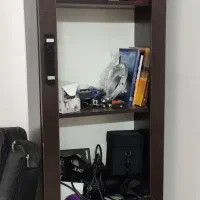 دو عدد کتابخانه و کمد سالم و بسیار تمیز|کتابخانه، شلف، قفسههای دیواری|گرگان, |دیوار
