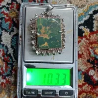 پلاک فیروزه نقره|جواهرات|کرمانشاه, |دیوار