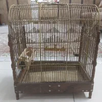 قفس پرنده برنجی