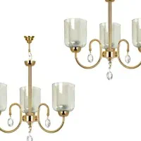 لوستر سه شعله نو