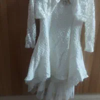 لباس دخترانه مجلسی یکبار پوشیده شده