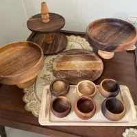 سرویس پذیرایی چوبی