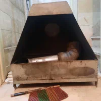 باربیکیو و کباب پز زغالی به‌همراه هود و هواکش|اجاق گاز و لوازم برقی پخت‌وپز|باقرشهر, |دیوار