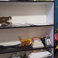 کتابخانه با جنس های گلس|کتابخانه، شلف، قفسه‌های دیواری|فاضل آباد, |دیوار