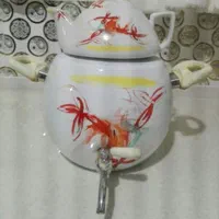 قوری کتری لعابی