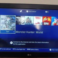 slim ps4 سالم تمیز به همراه بازی