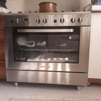 اجاق گازدوو5شعله فردار تمام استیل
