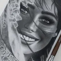 سفارش نقاشی سیاه قلم