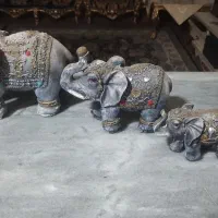 کاروان فیل ۳تایی|مجسمه، تندیس، ماکت|قدس, شهر‌قدس|دیوار