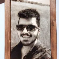 حک عکس روی چوب با آتیش ،ولنتاین،کادو ولنتاین|تابلو، نقاشی، عکس|تهران, تهرانپارس جنوبی|دیوار